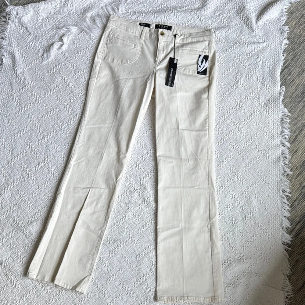 Nine West Cream Boot Cut Jeans - Picture 7 of 13